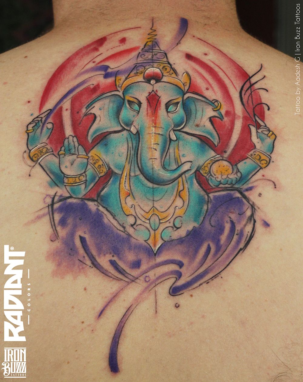 Ganesha tattoo ideas 0054