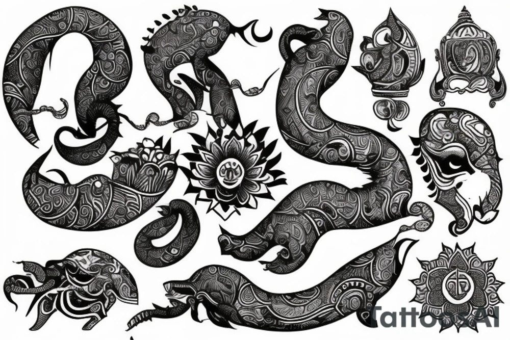 Ganesha tattoo ideas 0067