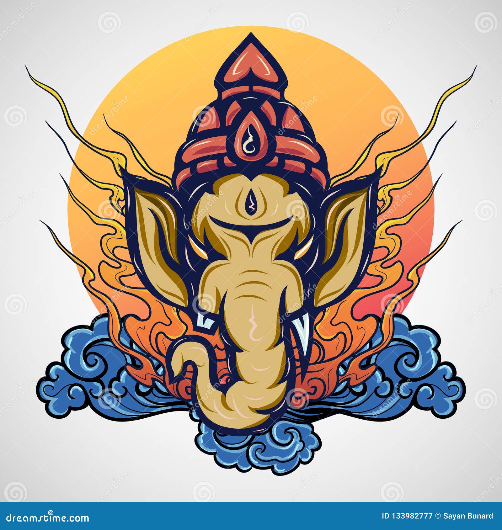 Ganesha tattoo ideas 0076