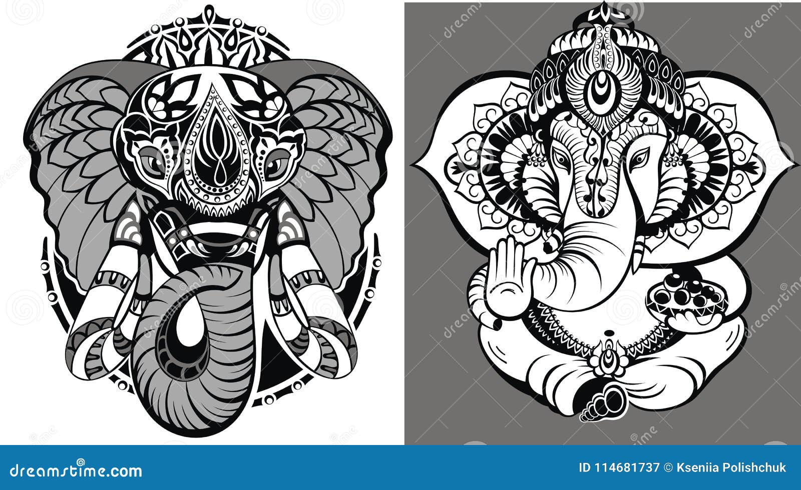 Ganesha tattoo ideas 0099