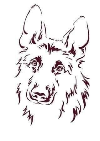 german shepherd tattoo ideas 0032