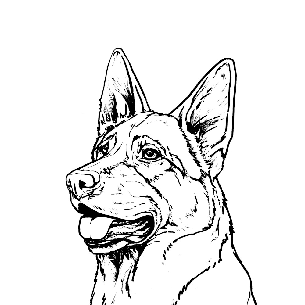 german shepherd tattoo ideas 0050