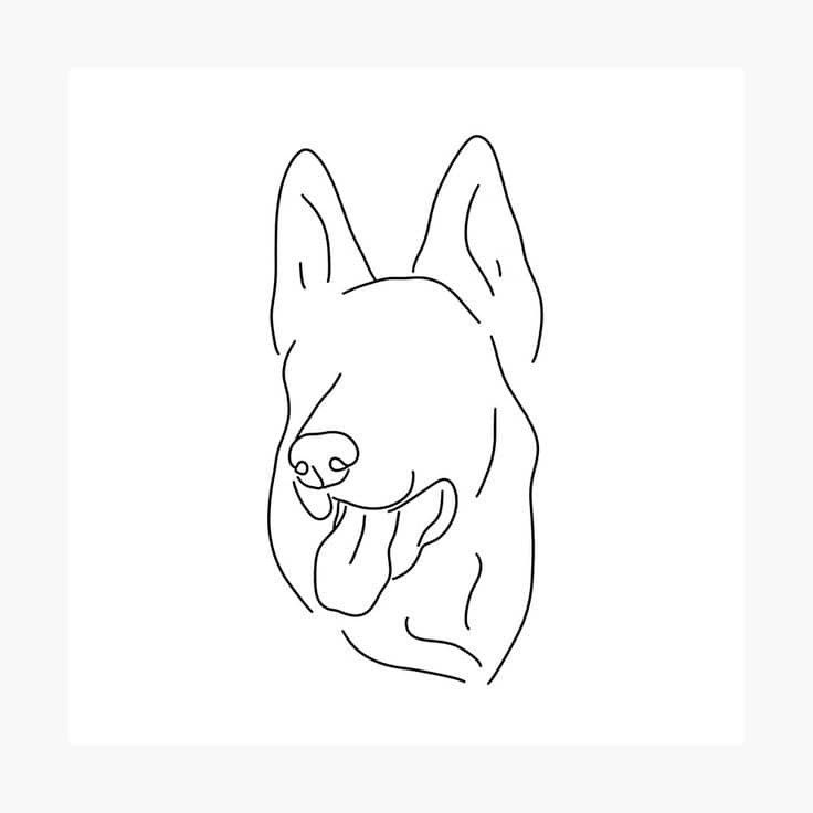 german shepherd tattoo ideas 0067