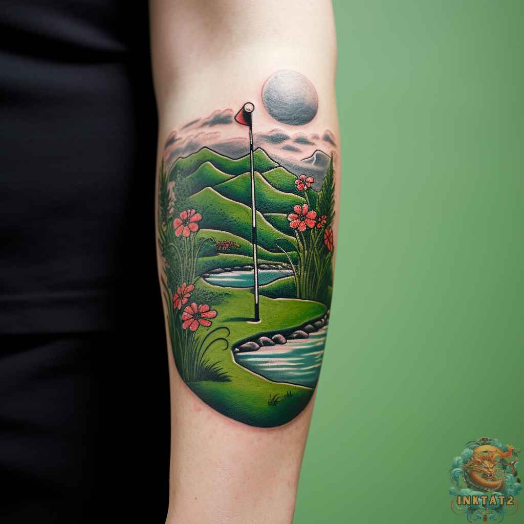 golf tattoo ideas 0027