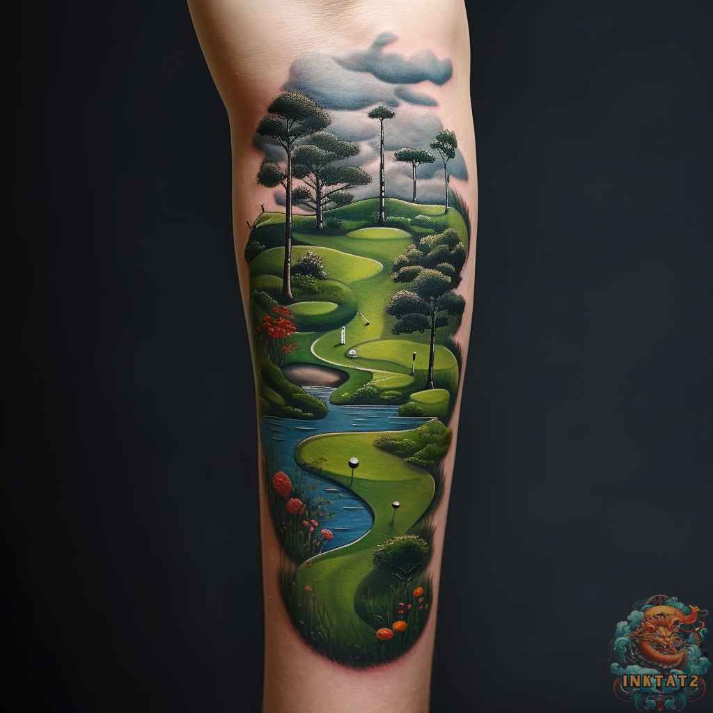 golf tattoo ideas 0035