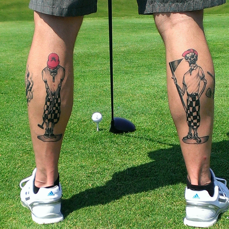 golf tattoo ideas 0048