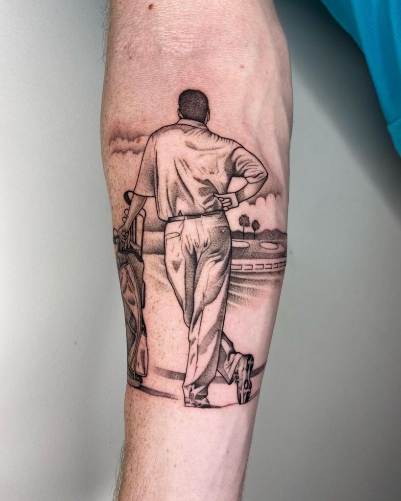 golf tattoo ideas 0053