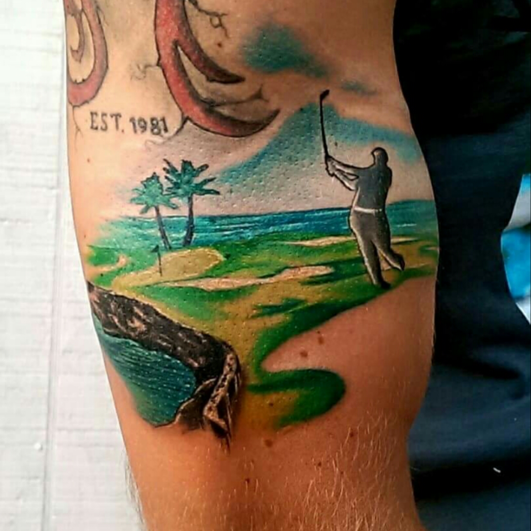 golf tattoo ideas 0088