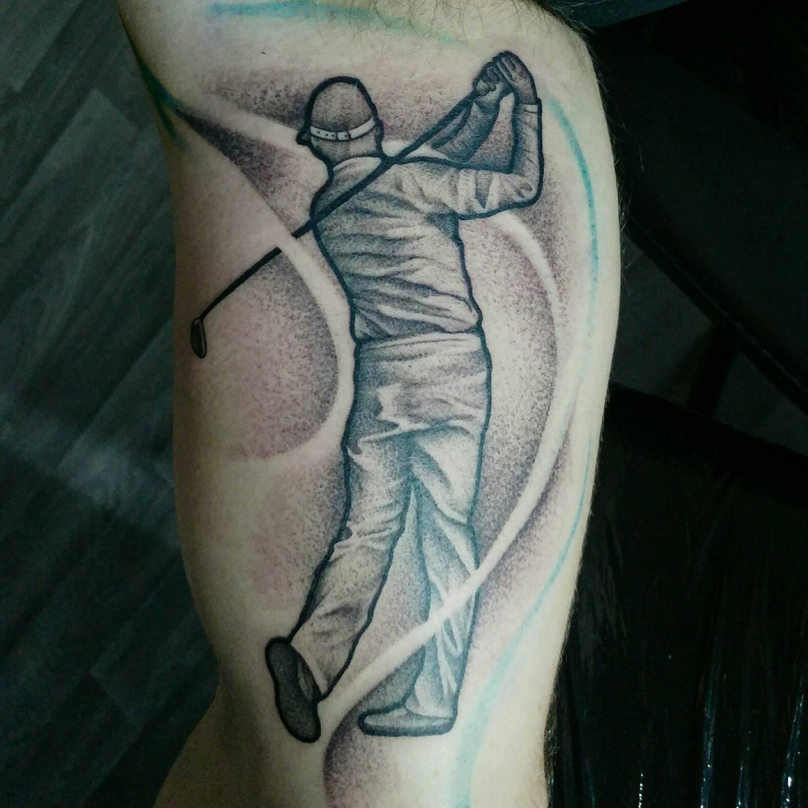 golf tattoo ideas 0099