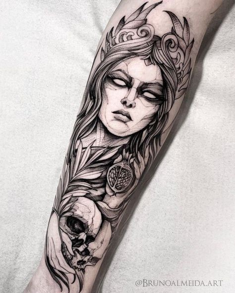 Greek goddess tattoo designs