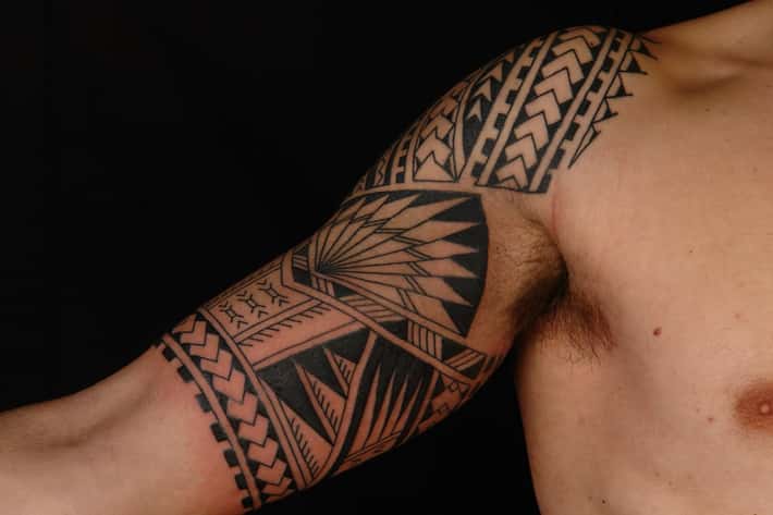 half arm sleeve tattoo ideas 0029