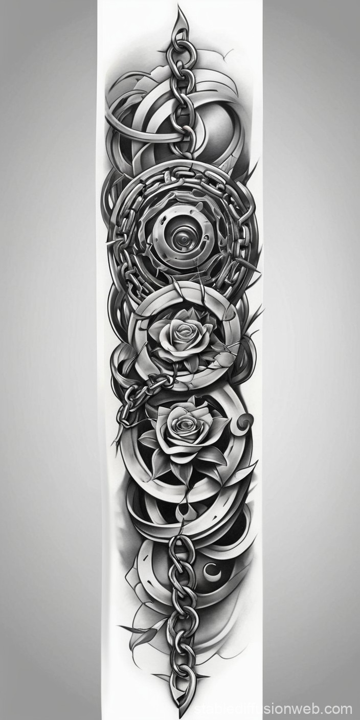 half arm sleeve tattoo ideas 0063