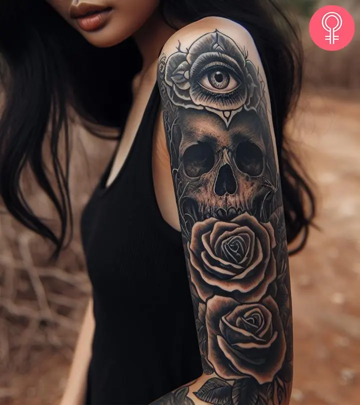 half arm sleeve tattoo ideas 0071