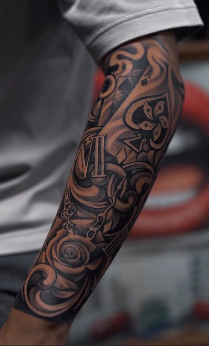 half arm sleeve tattoo ideas 0081