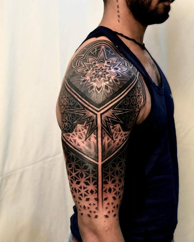 half arm sleeve tattoo ideas 0098