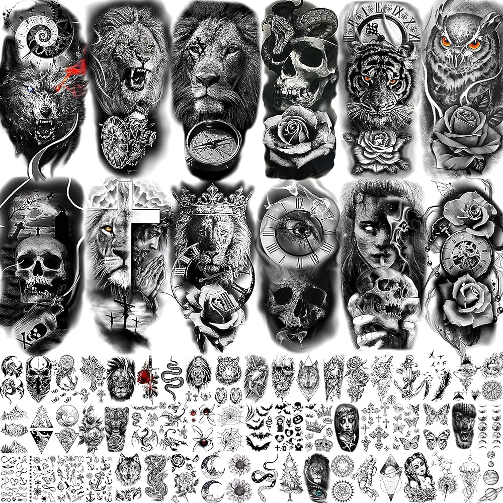 half of sleeve tattoo ideas 0016