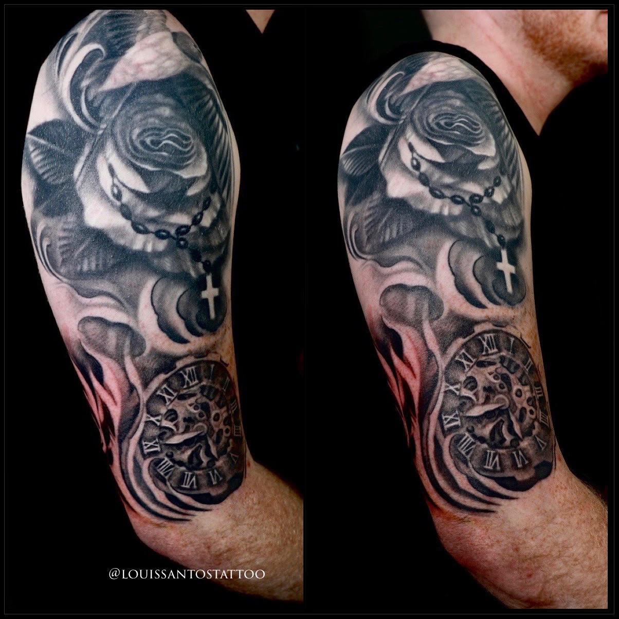 half of sleeve tattoo ideas 0053