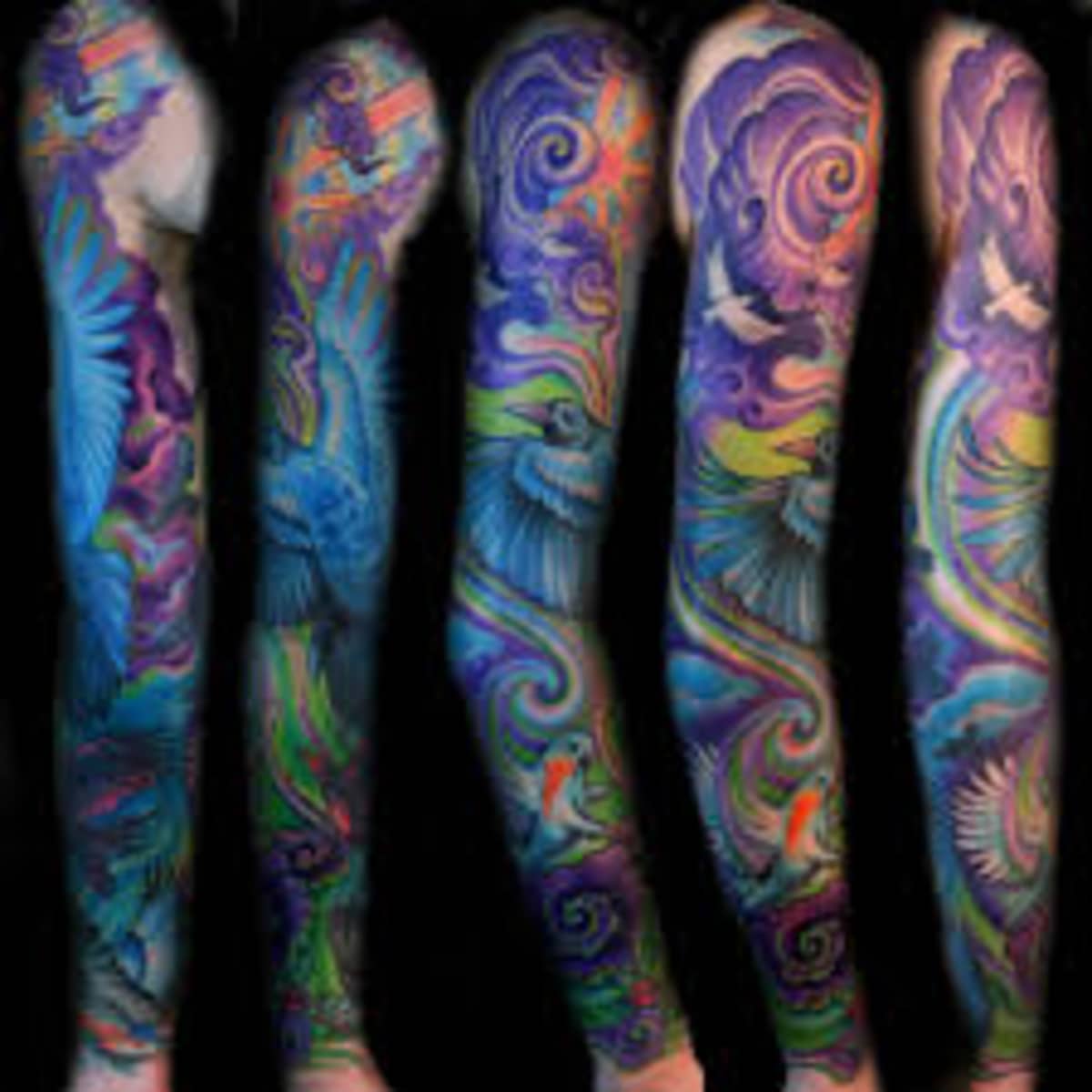 half of sleeve tattoo ideas 0062