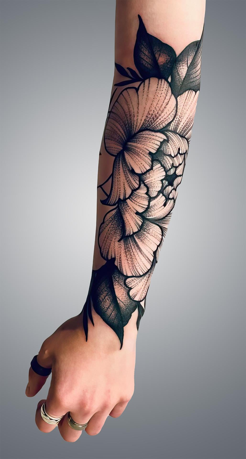 half of sleeve tattoo ideas 0064