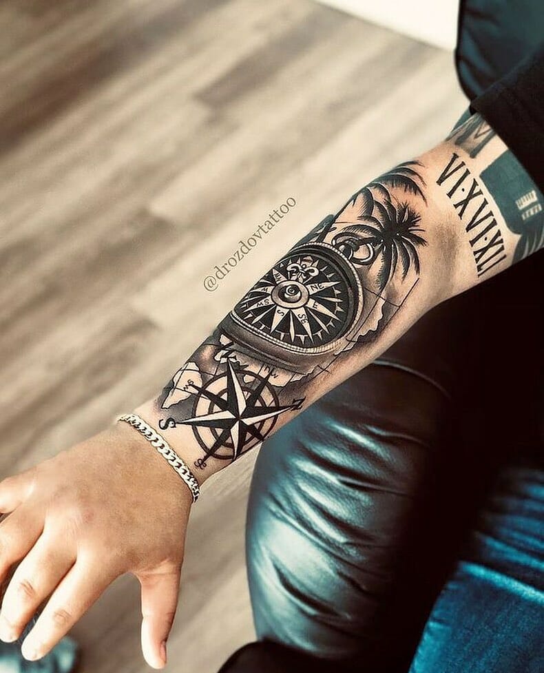 half of sleeve tattoo ideas 0094