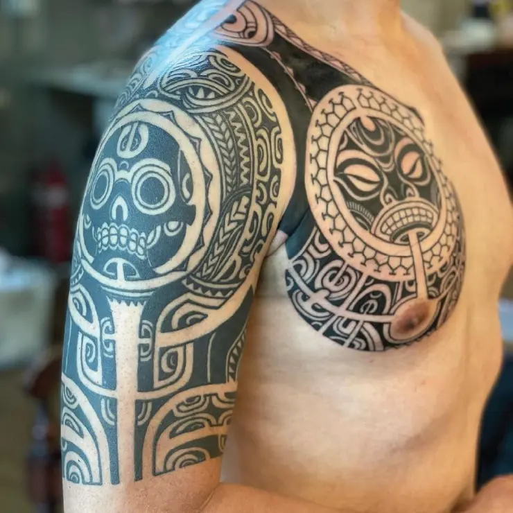 half of sleeve tattoo ideas 0096