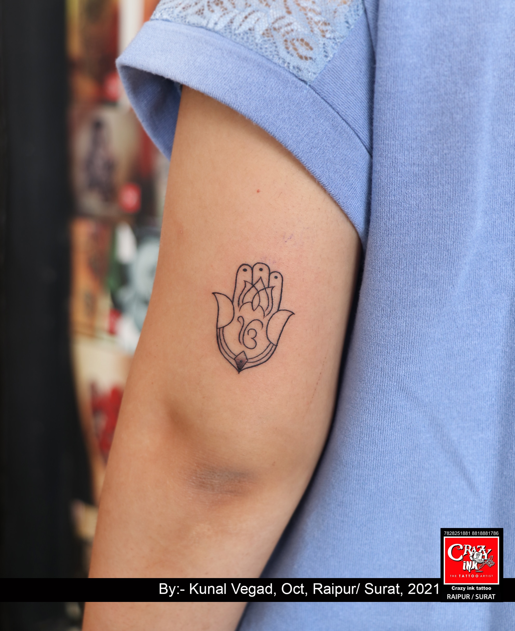 Hamsa tattoo ideas 0015