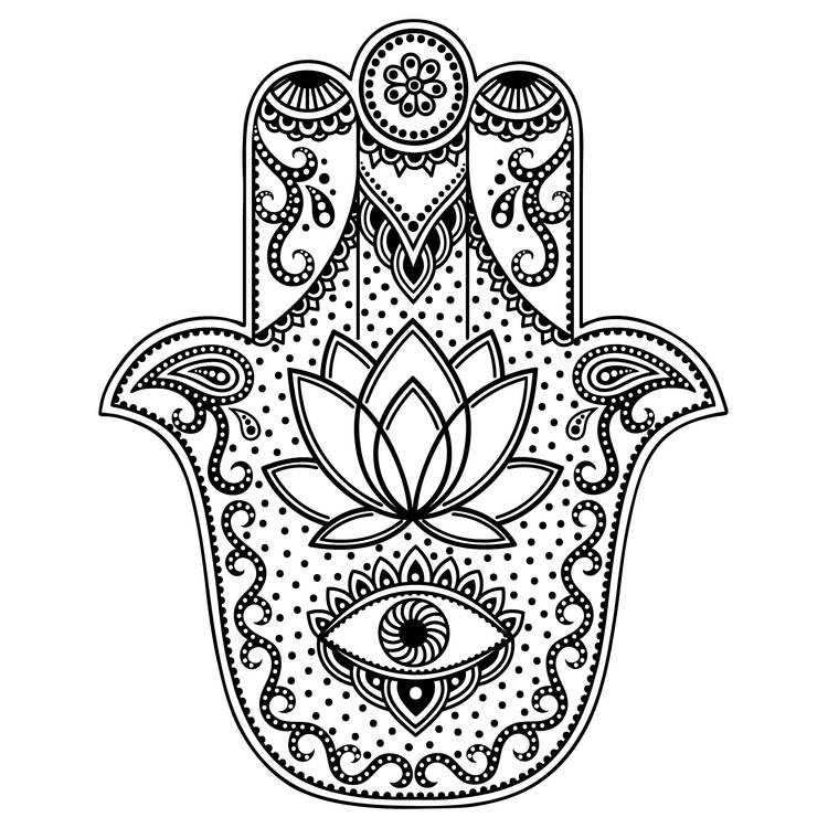 Hamsa tattoo ideas 0018