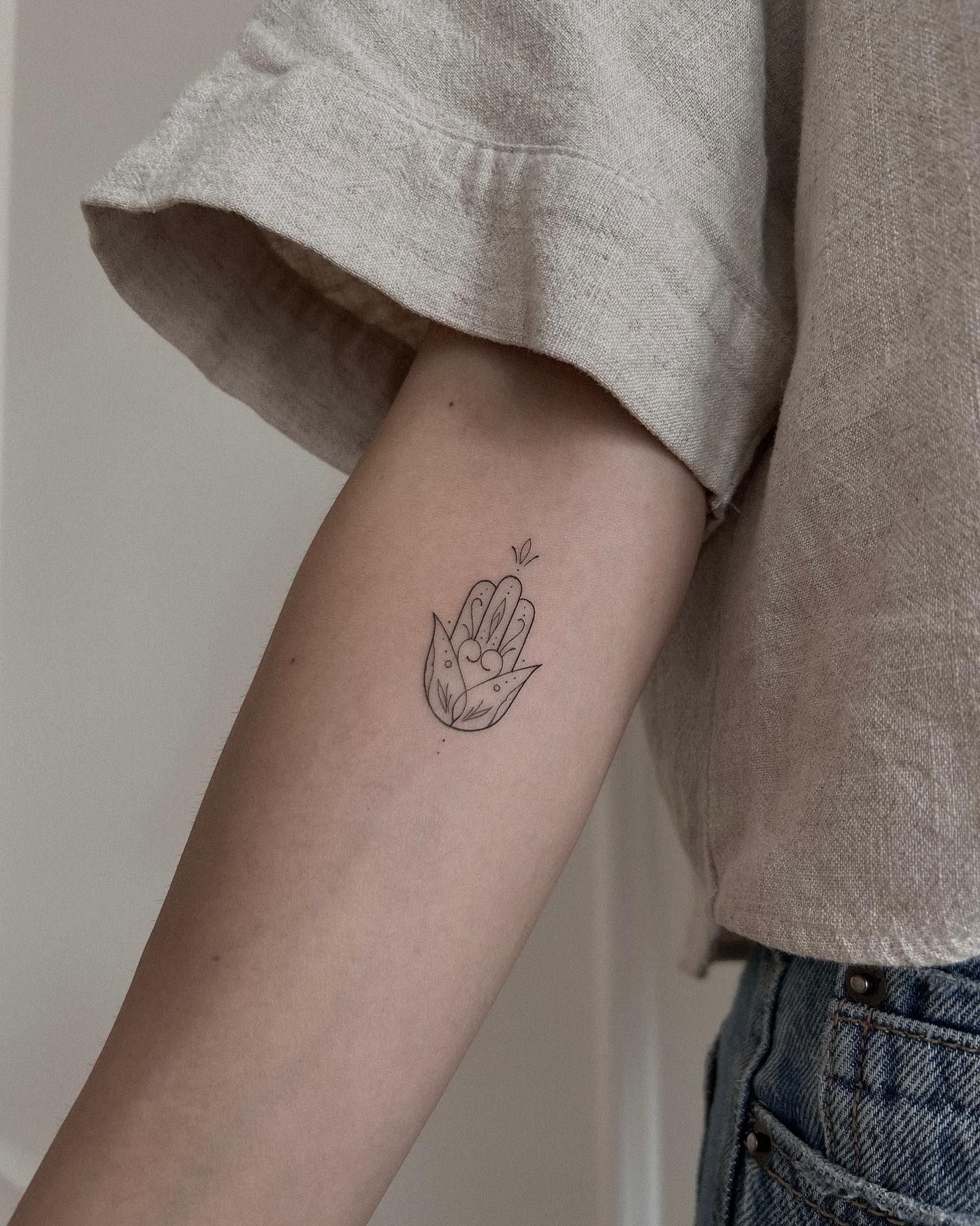 Hamsa tattoo ideas 0022