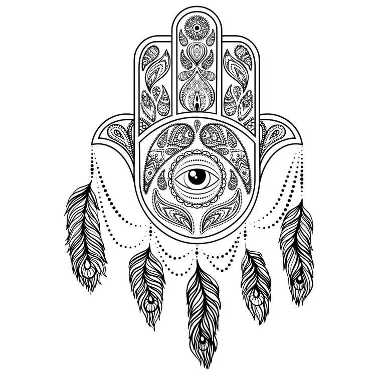 Hamsa tattoo ideas 0024