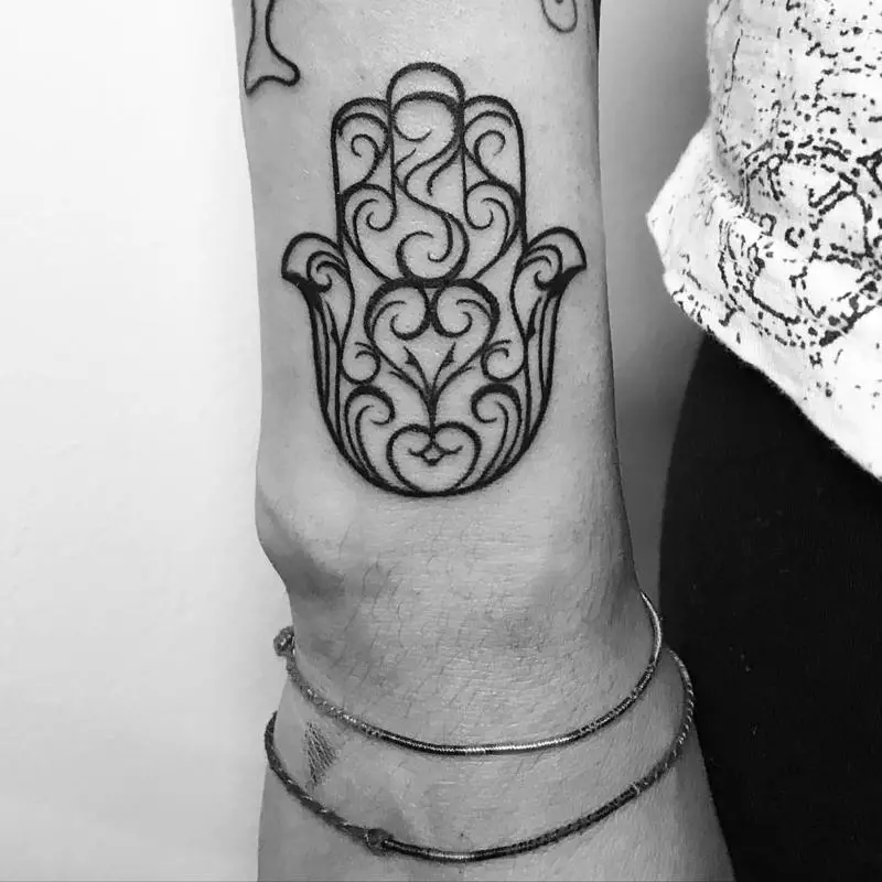 Hamsa tattoo ideas 0025