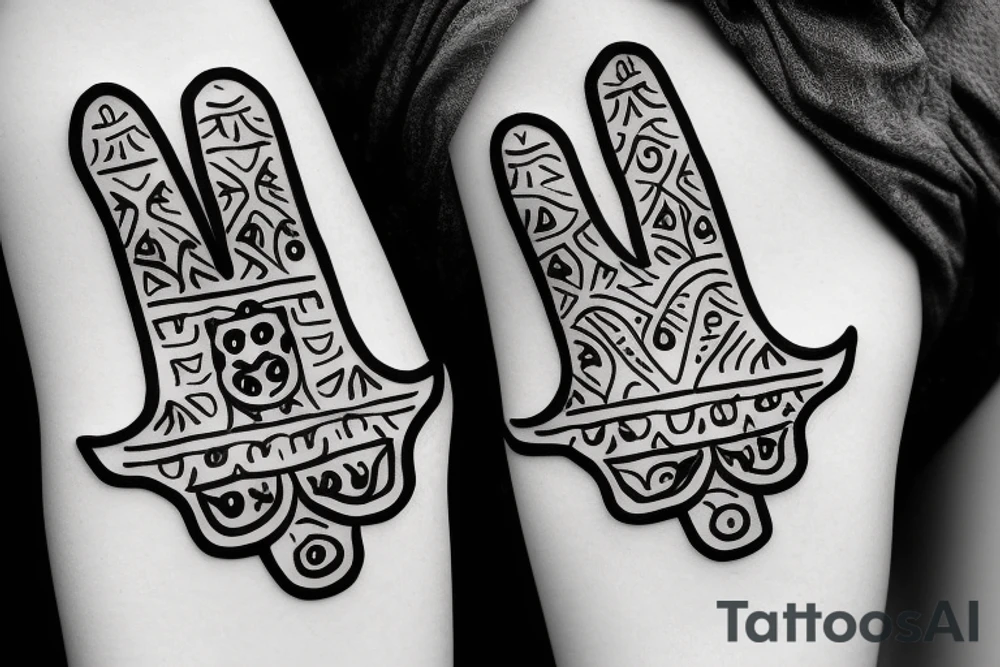 Hamsa tattoo ideas 0031