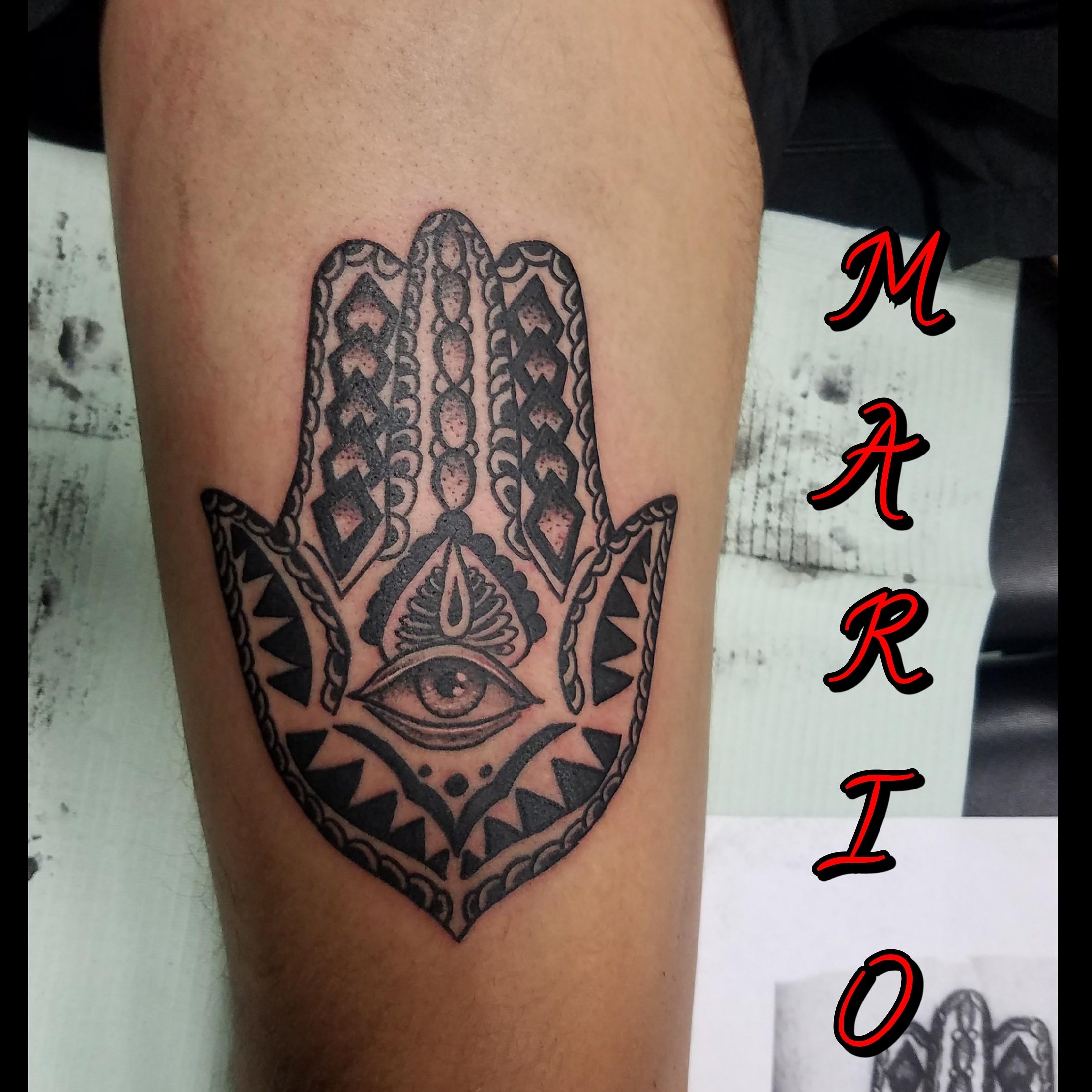 Hamsa tattoo ideas 0037