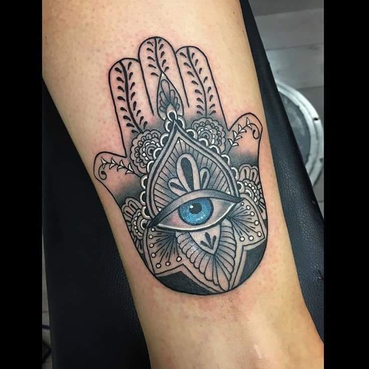 Hamsa tattoo ideas 0046