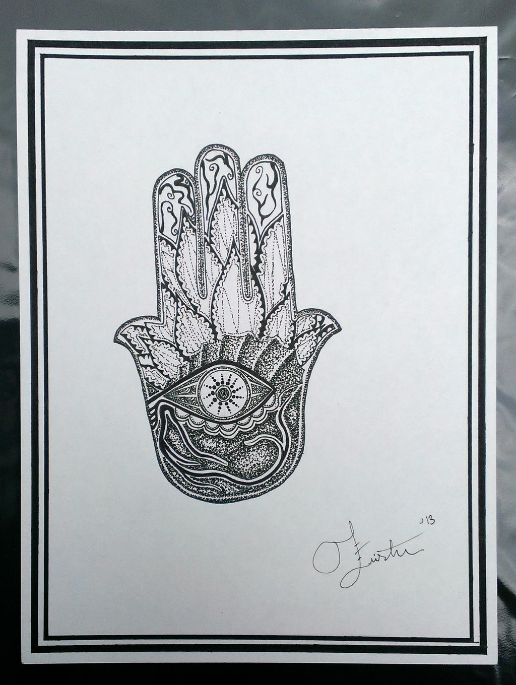 Hamsa tattoo ideas 0054