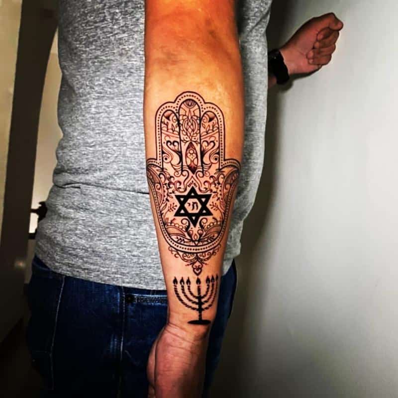 Hamsa tattoo ideas 0057