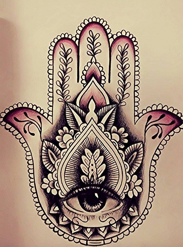 Hamsa tattoo ideas 0066