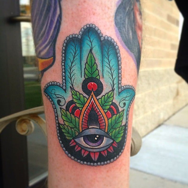 Hamsa tattoo ideas 0067