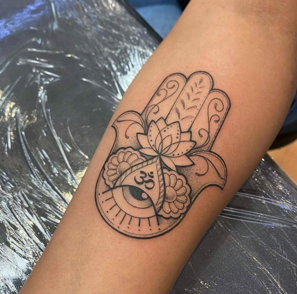 Hamsa tattoo ideas 0088