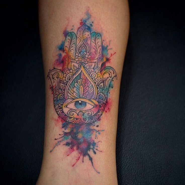 Hamsa tattoo ideas 0097