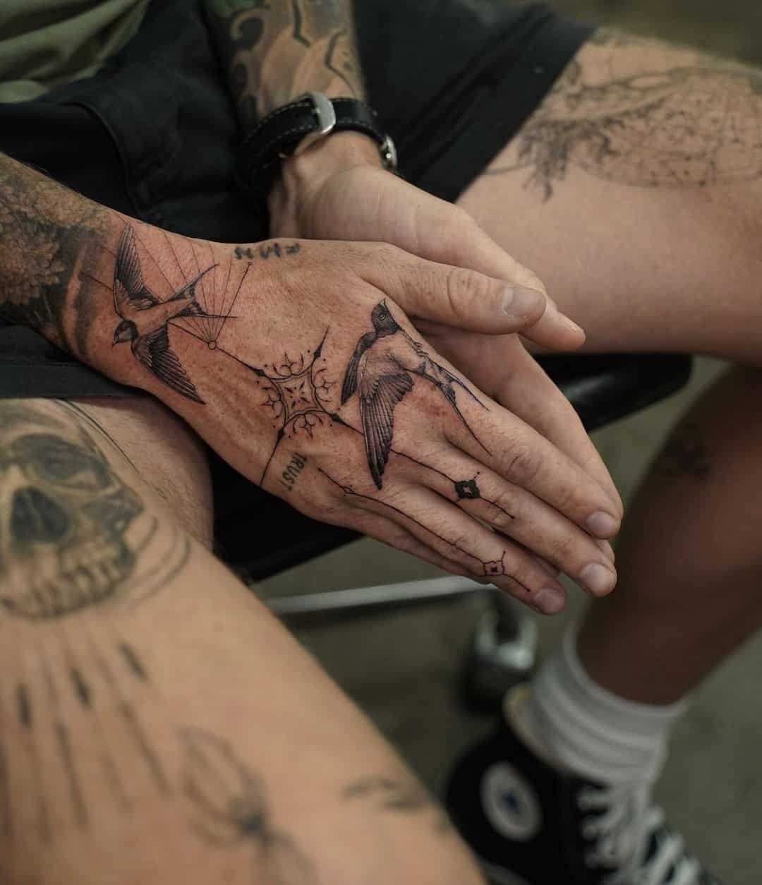 hand tattoo ideas for men 0030