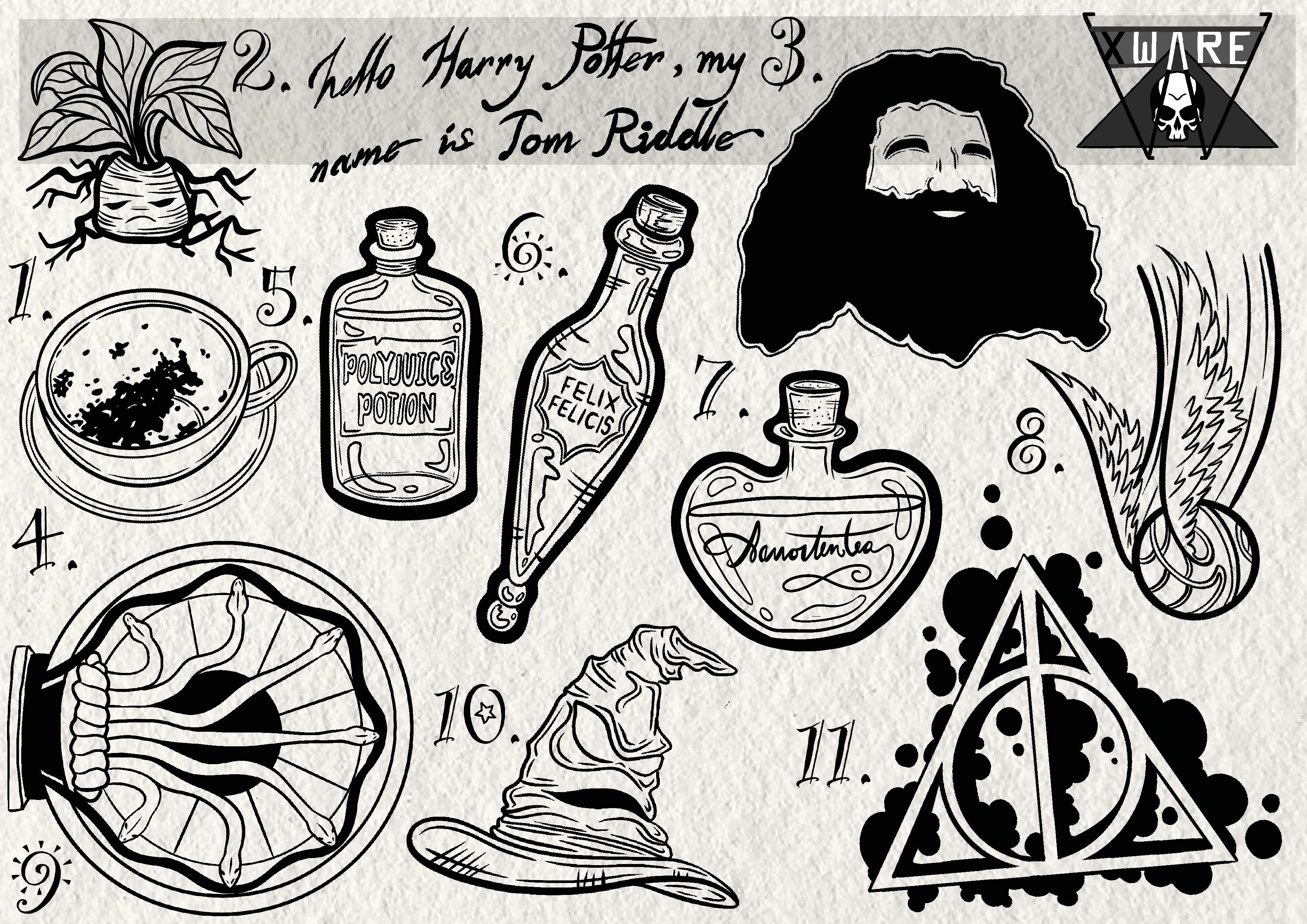 Harry Potter tattoo ideas 0043