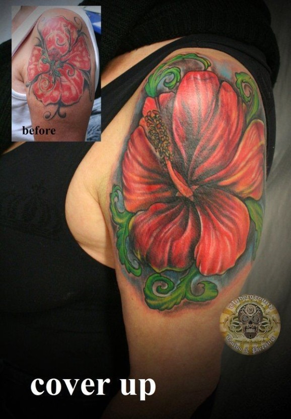 Hawaiian Island tattoo ideas 0010