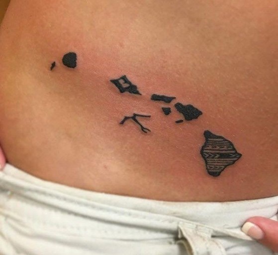 Hawaiian Island tattoo ideas 0023