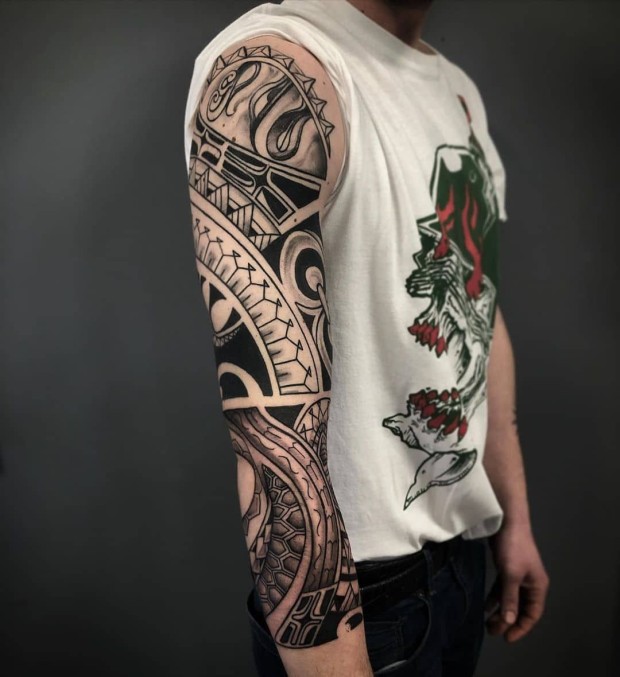 Hawaiian Island tattoo ideas 0027