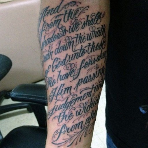 heartfelt verse tattoo ideas to cherish.