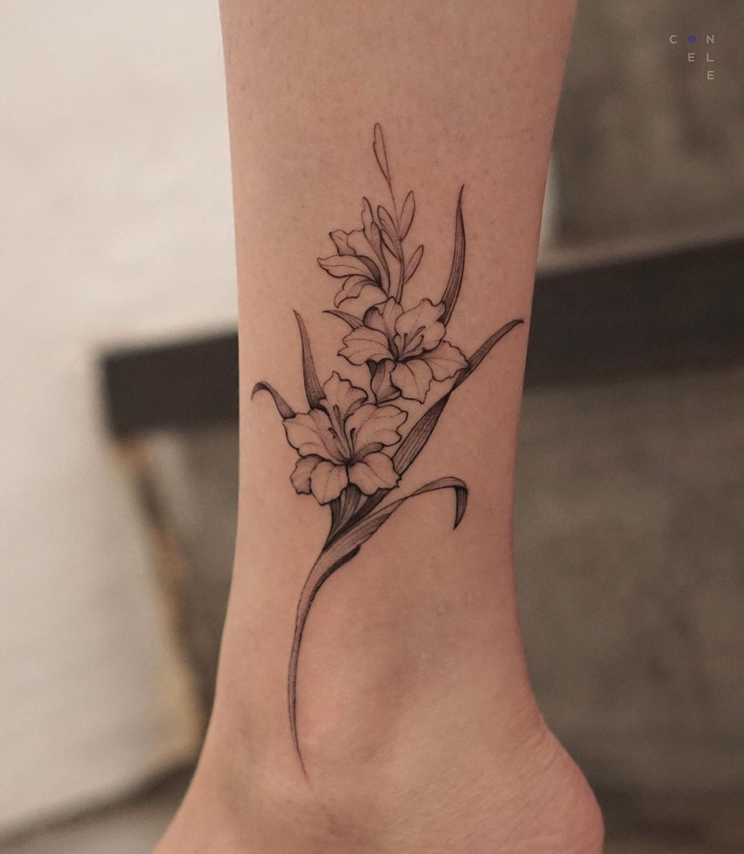 hidden lily tattoo ideas