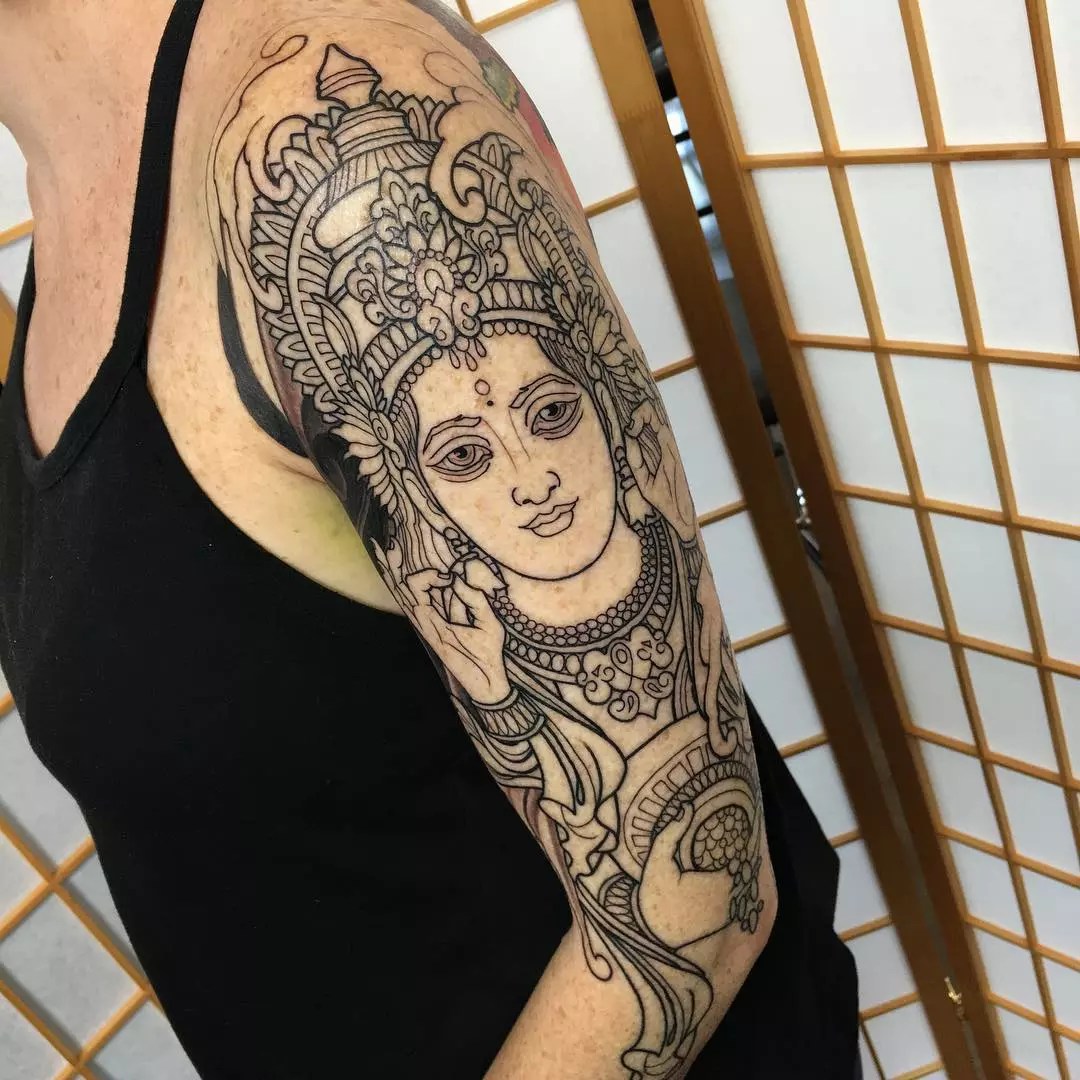 Hindu tattoo ideas 0028