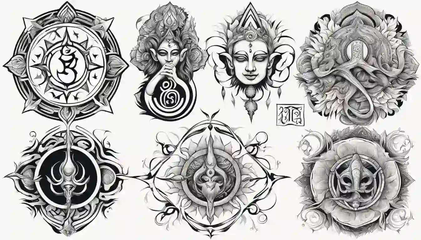 Hindu tattoo ideas 0039