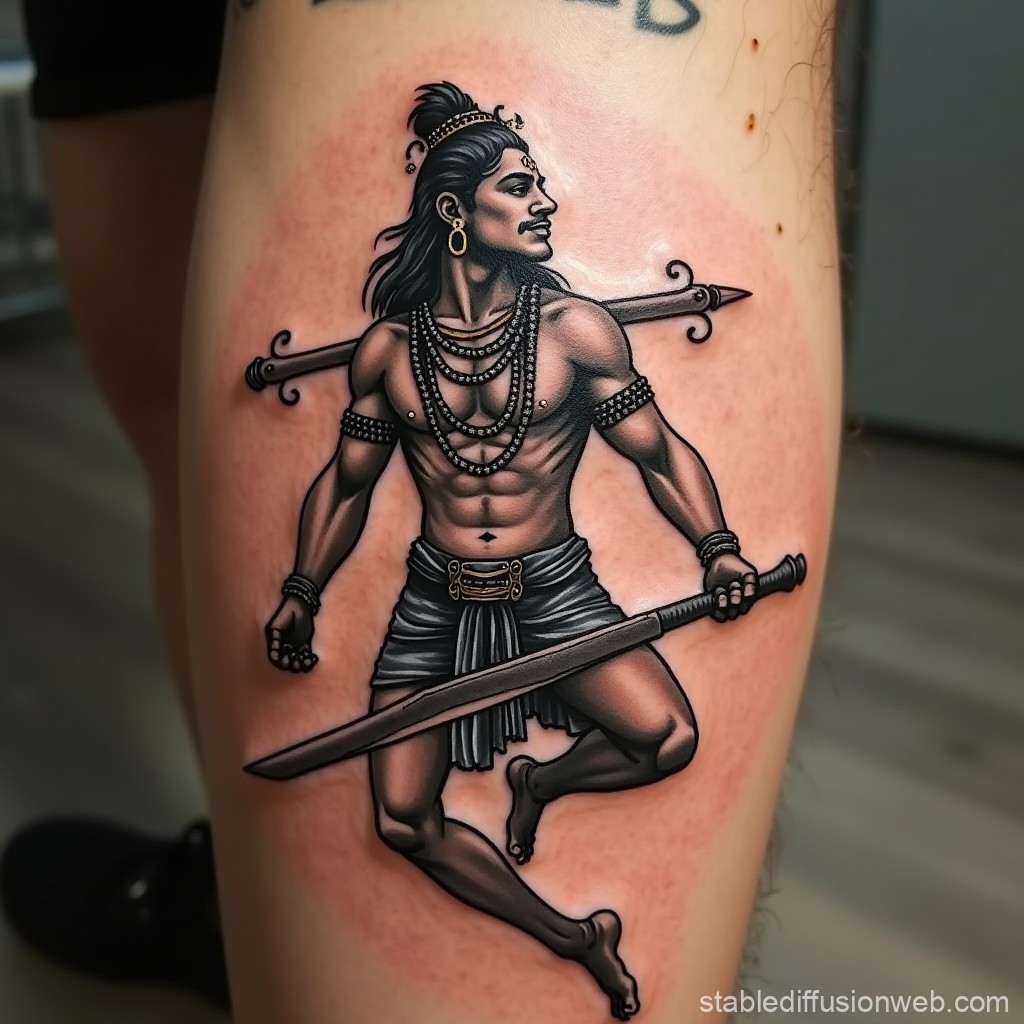 Hindu tattoo ideas 0044