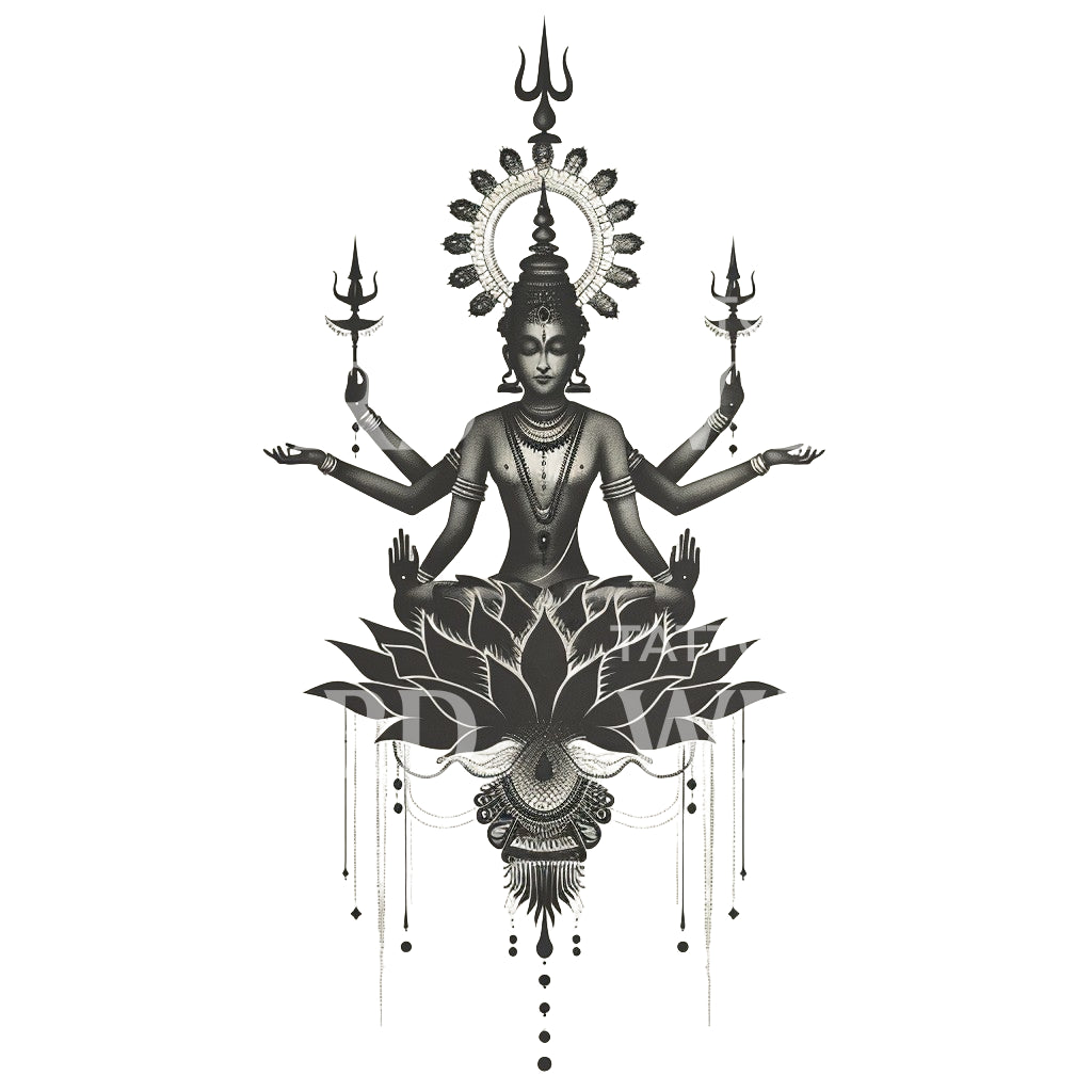 Hindu tattoo ideas 0046